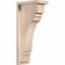 Ekena Millwork Pescadero Smooth Corbel w/Backplate, Douglas Fir, 5 1/2"W x 10"D x 22"H COR06X10X22PEC01SDF - alternate 1
